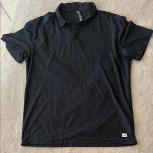 Vuori Charcoal Polo Shirt